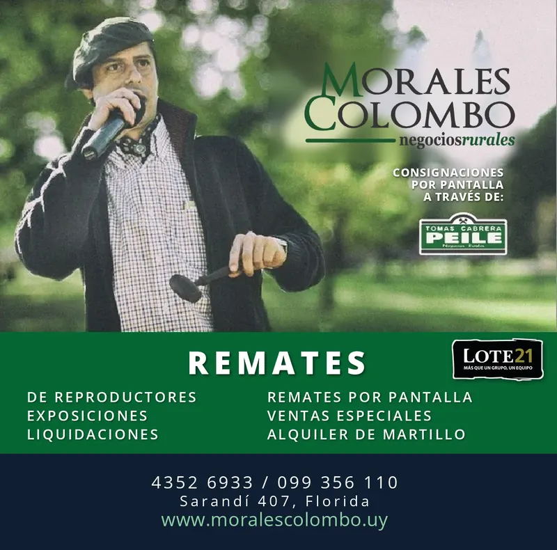 Remates de reproductores